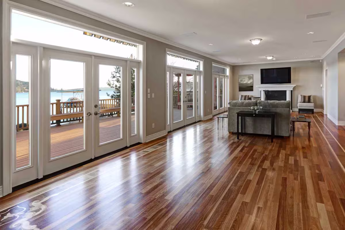 Hardwood flooring