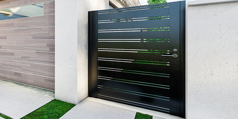 aluminum garden gate
