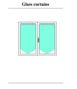 Glass curtains 