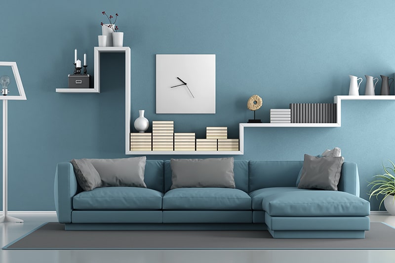 blue paint color for living room 